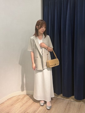 fujiwaraさん（レディース・153cm）の夏コーディネート