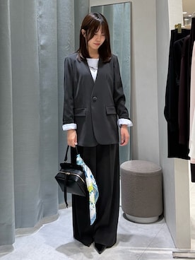 fujiwaraさん(レディース・153cm)の秋コーディネート
