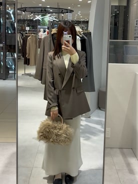 「NOLLEY’S Sophi（ノーリーズソフィ）のアイテム」を使った、fujiwaraさん（レディース・153cm）の秋コーディネート