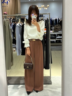fujiwaraさん（レディース・153cm）の秋コーディネート