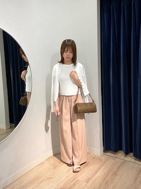 fujiwaraさん（レディース・153cm）の春コーディネート