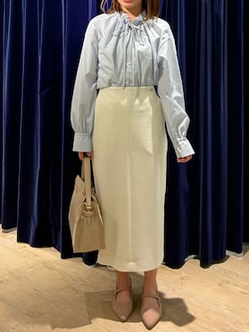 fujiwaraさん（レディース・153cm）の春コーディネート