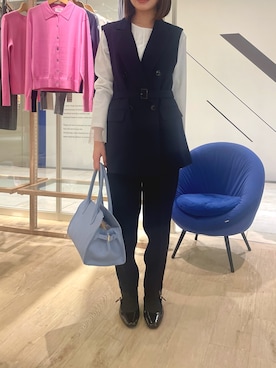 fujiwaraさん（レディース・153cm）の冬コーディネート