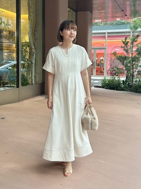 「cache cache（カシュ カシュ）のアイテム」を使った、かさん（レディース・162cm）の夏コーディネート