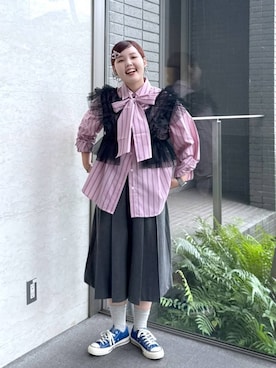 「おでかけ」｜RIKOさん（レディース・155cm）の秋コーディネート
