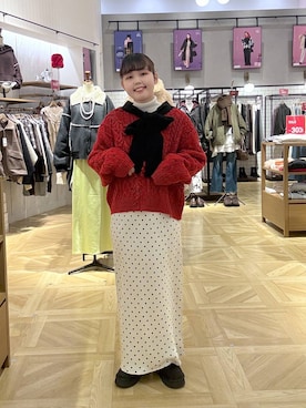 「アイテム（その他シューズ）」を使った、RIKOさん（レディース・155cm・20代）の冬コーディネート