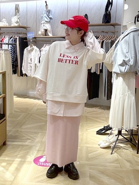 RIKOさん（レディース・155cm）の春コーディネート