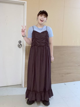 RIKOさん(レディース・155cm)の夏コーディネート