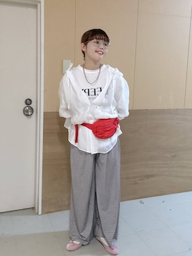 RIKOさん（レディース・155cm）の夏コーディネート