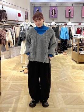 RIKOさん（レディース・155cm）の冬コーディネート