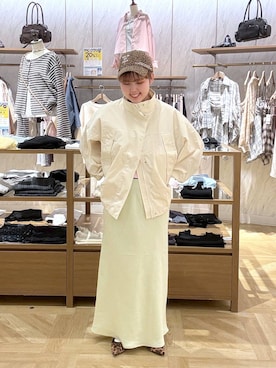 RIKOさん（レディース・155cm）の春コーディネート