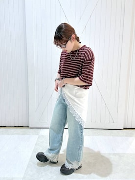 RIKOさん（レディース・155cm）の夏コーディネート