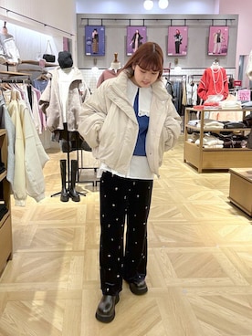 RIKOさん（レディース・155cm）の冬コーディネート