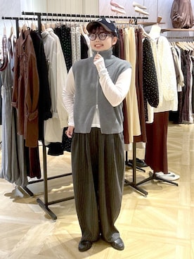 RIKOさん（レディース・155cm）の秋コーディネート