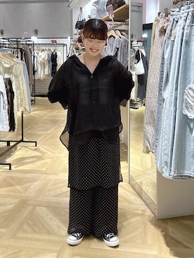 RIKOさん（レディース・155cm）の夏コーディネート
