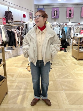 RIKOさん(レディース・155cm)の冬コーディネート