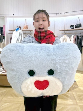 「アイテム（クッション/クッションカバー）」を使った、RIKOさん（レディース・155cm）の秋コーディネート