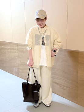 RIKOさん（レディース・155cm）の春コーディネート