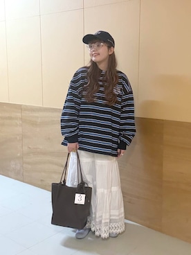 RIKOさん（レディース・155cm）の春コーディネート