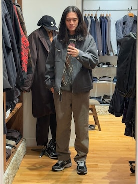 obaさん（メンズ・177cm）の冬コーディネート