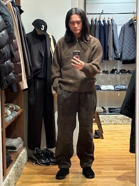 「アイテム（ブーツ）」を使った、obaさん（メンズ・177cm）の秋コーディネート