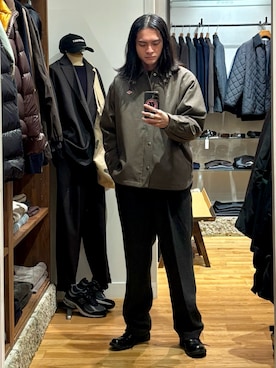 「アイテム（テーラードジャケット）」を使った、obaさん（メンズ・177cm）の秋コーディネート