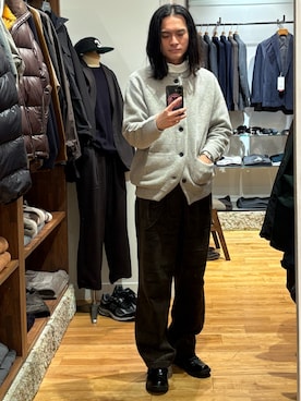 「アイテム（パンツ）」を使った、obaさん（メンズ・177cm）の秋コーディネート