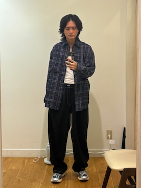 「EKAL」｜obaさん（メンズ・177cm）の秋コーディネート