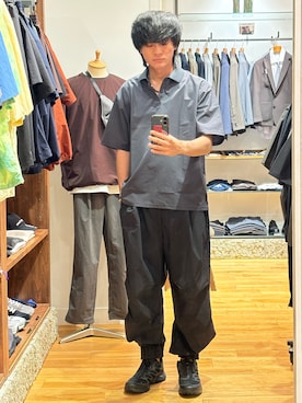 「MARMOT（マーモット）のアイテム」を使った、obaさん（メンズ・177cm）の夏コーディネート