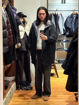 「アイテム（スニーカー）」を使った、obaさん（メンズ・177cm）の秋コーディネート