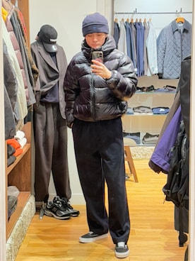 「アイテム（ジャケット/アウター）」を使った、obaさん（メンズ・177cm）の冬コーディネート