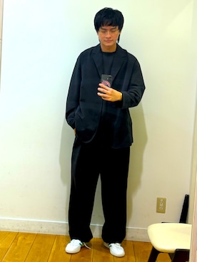 「EKAL（エカル）のアイテム」を使った、obaさん（メンズ・177cm）の春コーディネート