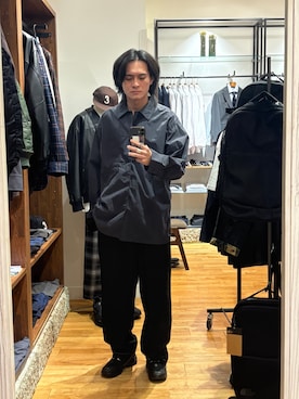 「FORK&SPOON（フォークアンドスプーン）のアイテム（シャツ/ブラウス）」を使った、obaさん（メンズ・177cm）の秋コーディネート
