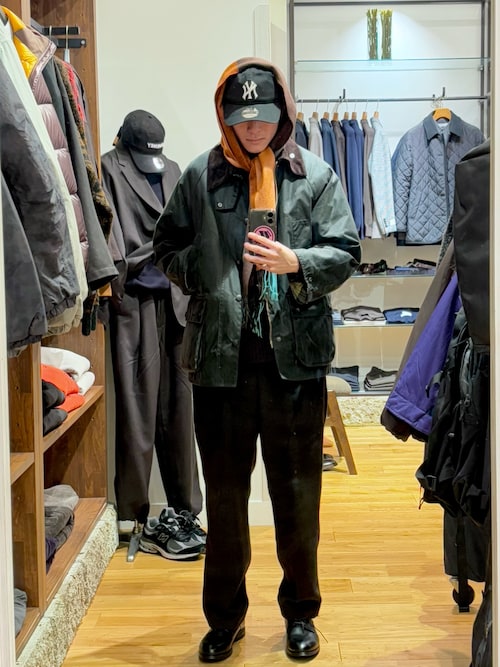 Barbourのジャケット/アウターを使ったコーディネート(ZOZOTOWN Yahoo