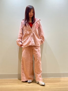 卑弥呼　川西阪急さん（レディース・152cm）の春コーディネート