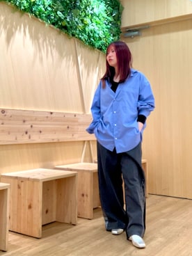 「HIMIKO（ヒミコ）のアイテム」を使った、卑弥呼　川西阪急さん（レディース・152cm）の冬コーディネート