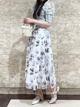 「MISCH MASCH（ミッシュマッシュ）のアイテム」を使った、横浜ポルタ店さん（レディース・160cm）の春コーディネート