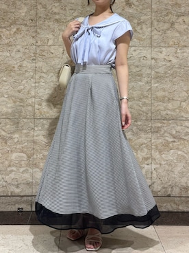 横浜ポルタ店さん（レディース・147cm）の夏コーディネート