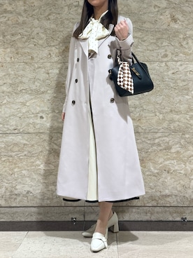 「MISCH MASCH（ミッシュマッシュ）のアイテム」を使った、横浜ポルタ店さん（レディース・156cm）の春コーディネート