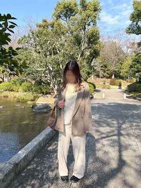 「BONLECILL noir（ボンルシールノワール）のアイテム」を使った、ayn.o___さん（レディース・150cm）の春コーディネート