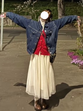 「Guess（ゲス）のアイテム」を使った、kairi1217さん（レディース・155cm）の夏コーディネート