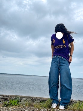 「GAP（ギャップ）のアイテム」を使った、kaさん（レディース・155cm）の秋コーディネート
