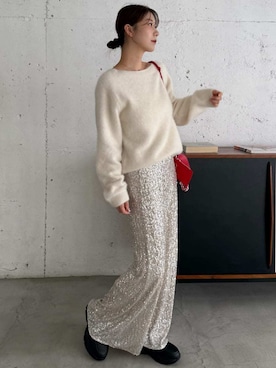 「emmi（エミ）のアイテム」を使った、emmiさん（レディース・163cm）の秋コーディネート