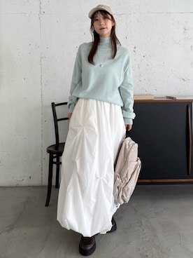 「emmi（エミ）のアイテム」を使った、emmiさん（レディース・163cm）の秋コーディネート