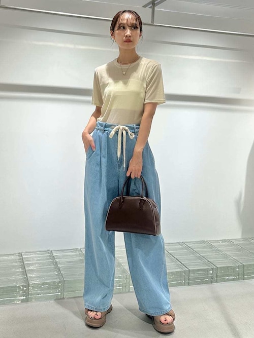 エミー ウエストギャザーワイドパンツ（その他パンツ）｜emmi（エミ）の