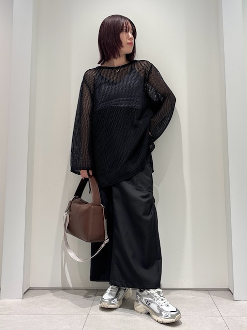 未使用 emmi エミアトリエ カップ付きキャミソールセットシアートップス　春夏 未使用 emmi エミアトリエ カップ付きキャミソールセットシアー