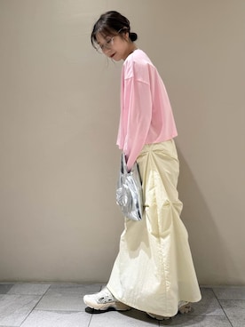 「emmi（エミ）のアイテム」を使った、emmiさん（レディース・163cm）の春コーディネート