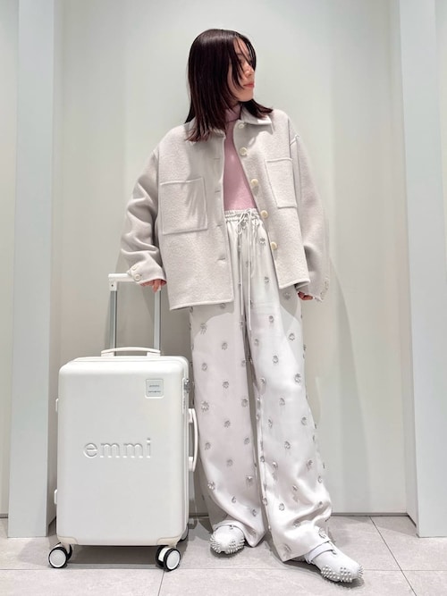 セール】フラワーエンブロイダリーウエストゴムパンツ（その他パンツ