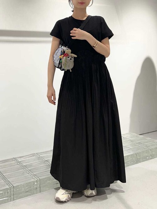 emmi ワンピース emmi ワンピース ワッシャーフレアーワンピース : ZOZOTOWN