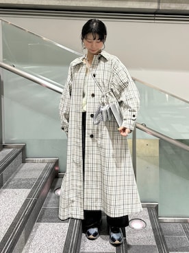 「アイテム（PC・スマホグッズ/家電）」を使った、emmiさん（メンズ・155cm）の冬コーディネート